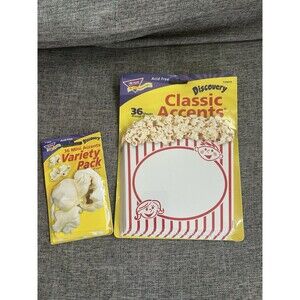 Trend Enterprises Discovery Classic Accents Set Of 2 36 Popcorn Boxes And Pieces
